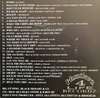 The Jackerz CD cover back side