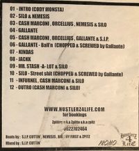 Uncut Raw Freestylez CD cover on the Back